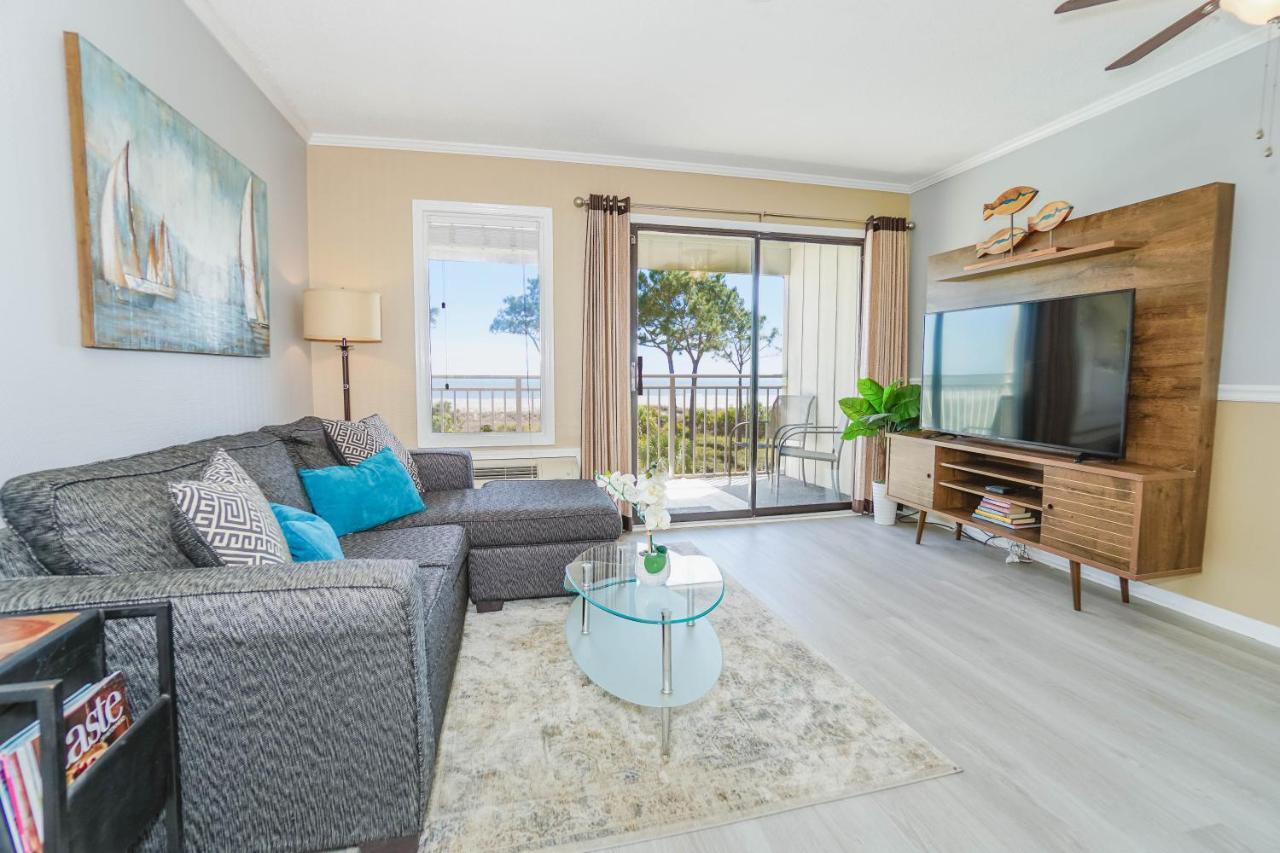Stunning Views!!-Oceanfront Villa-Heated Pool-Private Balcony-Tiki Bar-Walk To Coligny Plaza Hilton Head Island Exterior foto