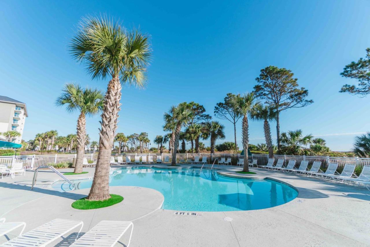 Stunning Views!!-Oceanfront Villa-Heated Pool-Private Balcony-Tiki Bar-Walk To Coligny Plaza Hilton Head Island Exterior foto